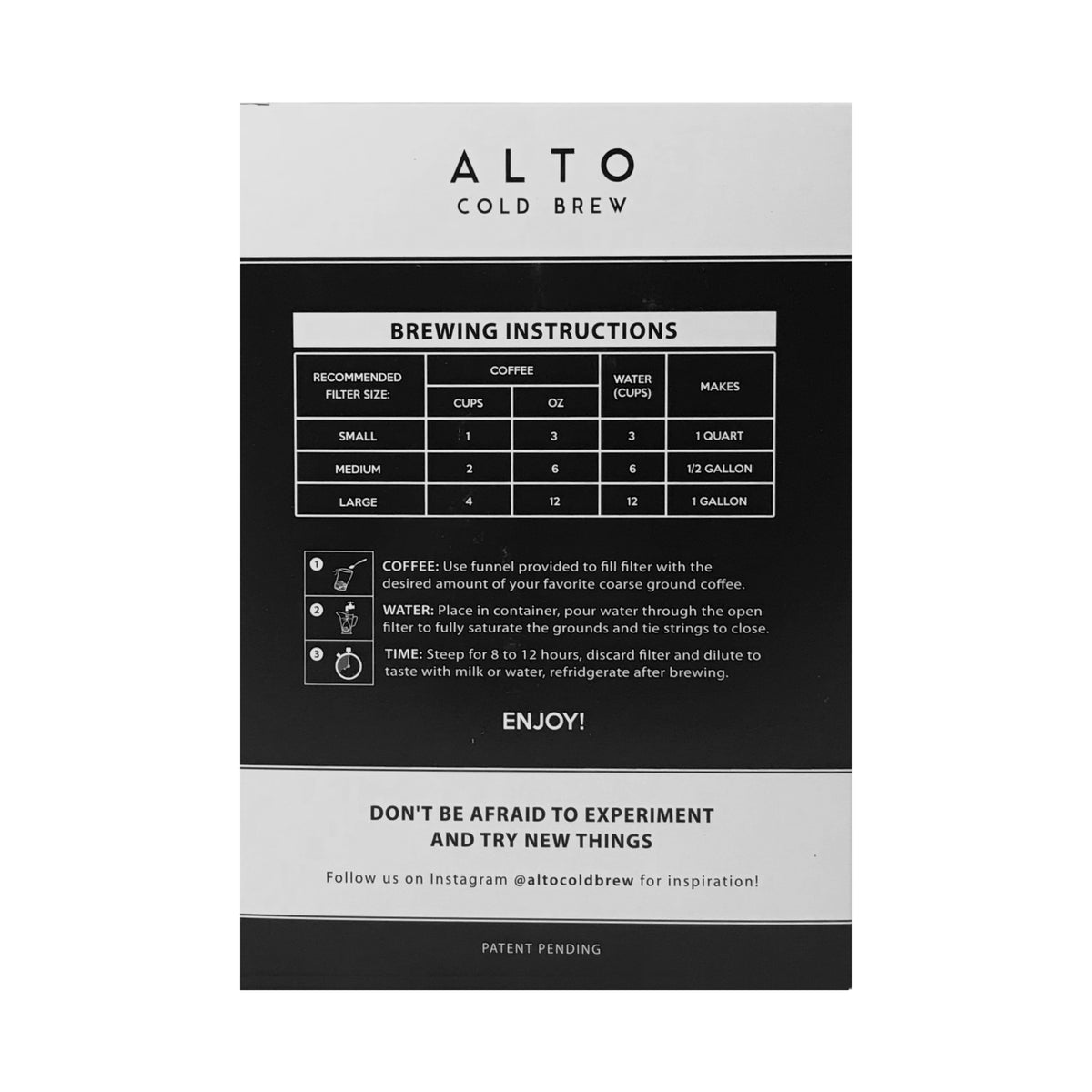Medium Cold Brew Filter 35 Pack