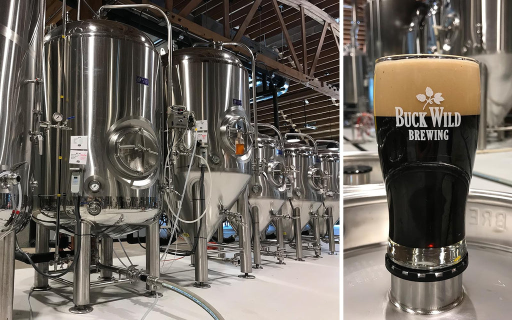 Nitro Coffee Stout Beer Collaboration with Buck Wild Brewing