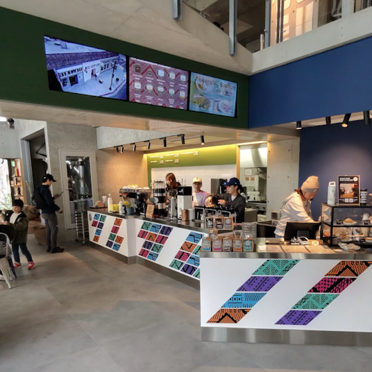 Bicycle Coffee Tokyo Cafe & Roastery Interior – Kanamachi, Tokyo