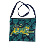 Monstera Tiger Musette Bag