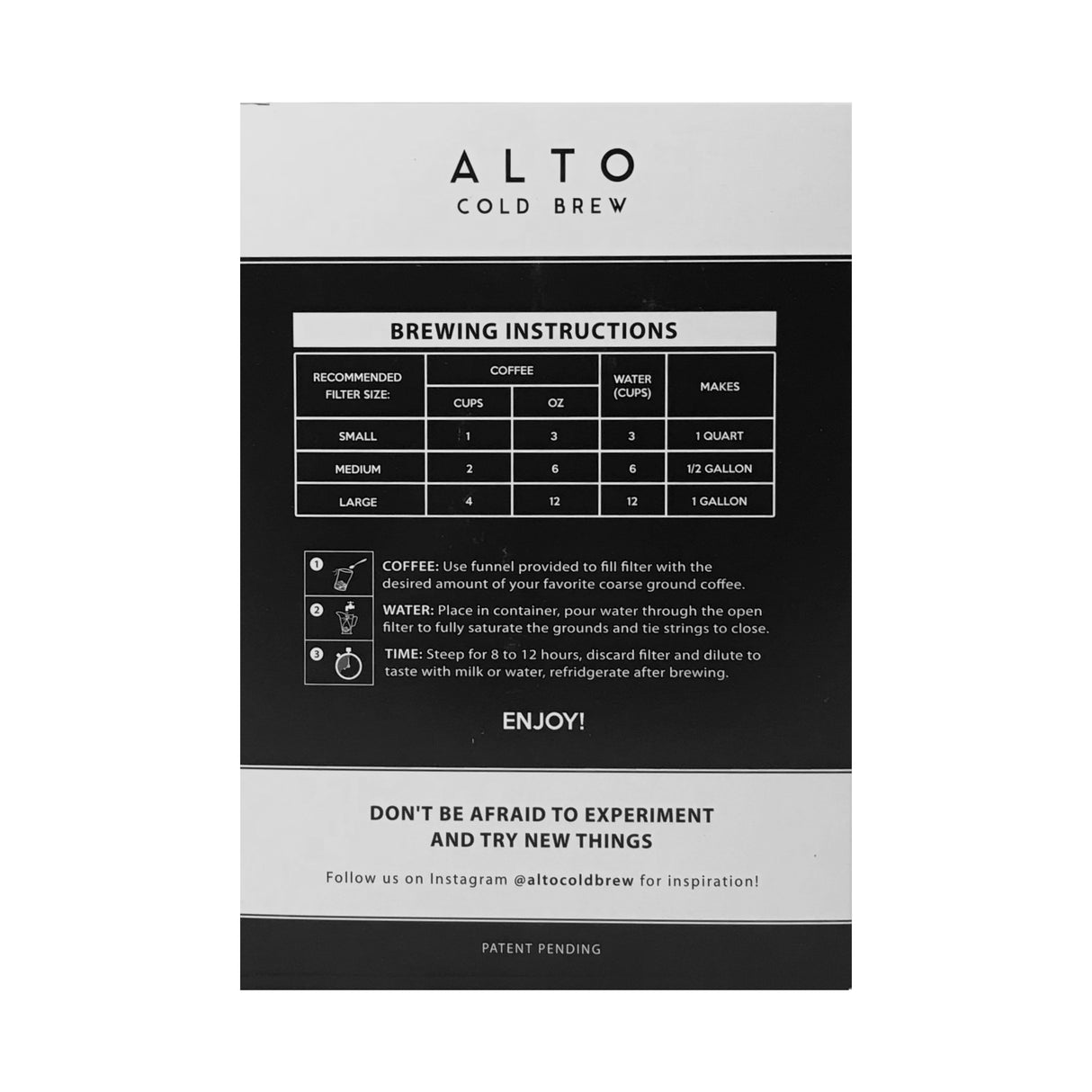 Small Cold Brew Filter 35 Pack